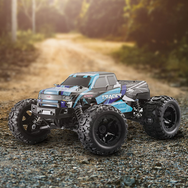Shop the FTX Tracer RC Monster Truck 1:16 Scale – Blue at Menkind.co.uk
